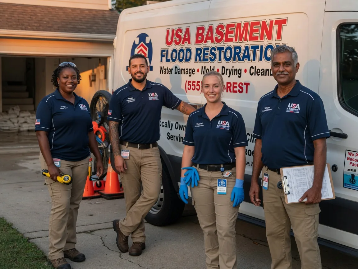 Basement Flood Cleanup company in Logan, KS